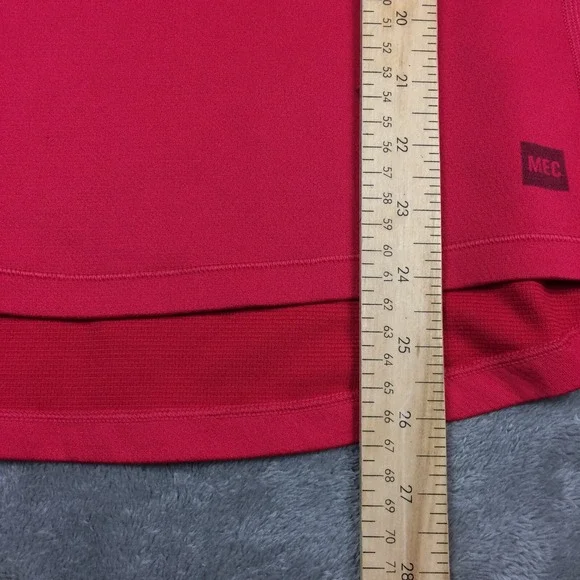 MEC Base Layer Shirt Womens Large Polyester Long Sleeve Pink Polartec - Picture 8 of 15